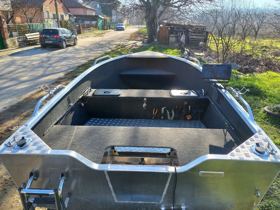Brema aluminum boat 370V.