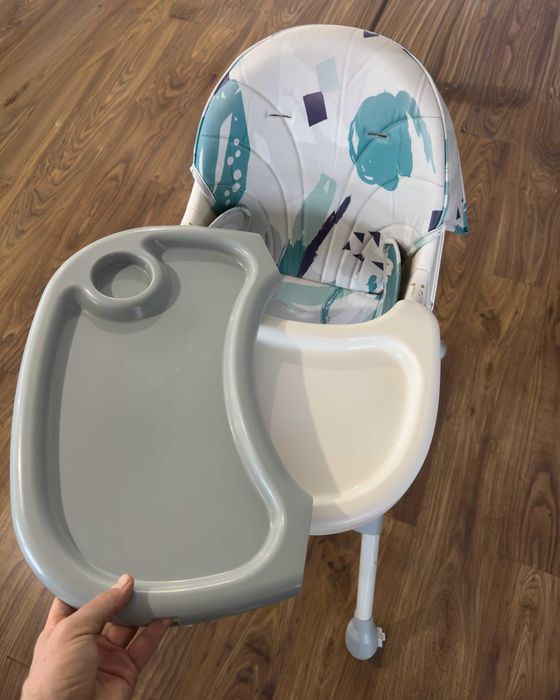 Scaun de masa pliabil SmartVibe cu spatar reglabil si tavita dubla