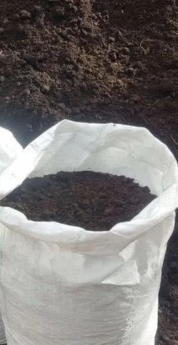 Навоз в мешках. Коровий