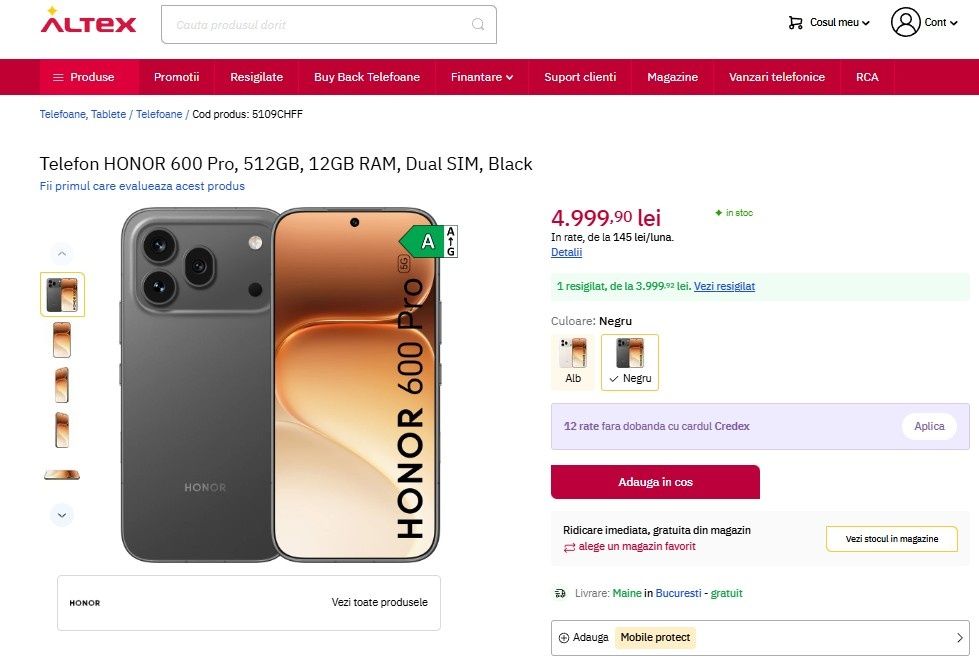 Honor 600 Pro Sigilat