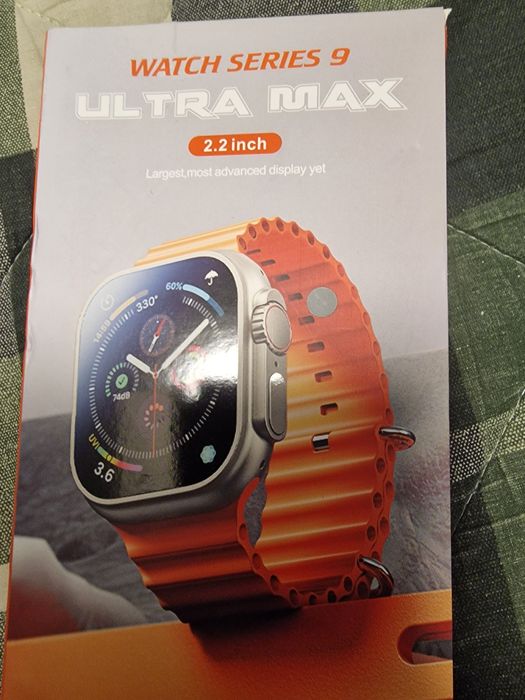 Ceas ultra max watch seria 9  la cutie nu a fost folosit