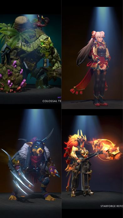 Скины из Колектор Кеша Dota2