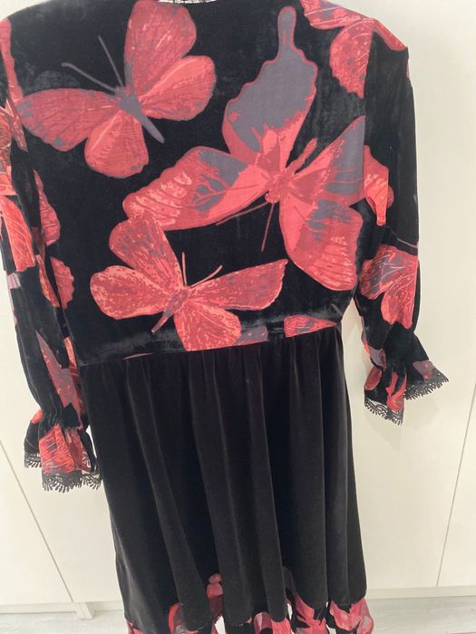 Новое бархатное турецкое платье