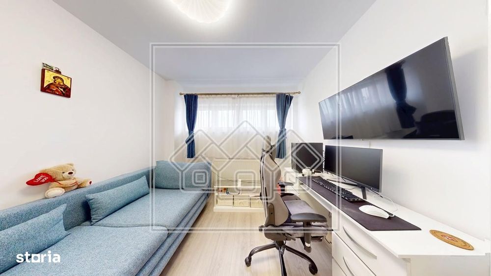 Ap. 3 camere, mobilat si utilat modern, cartier Kogalniceanu