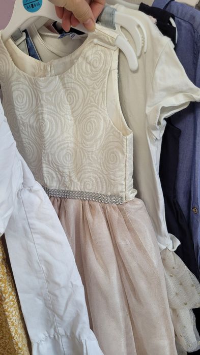 Рокля розово злато за принцеса