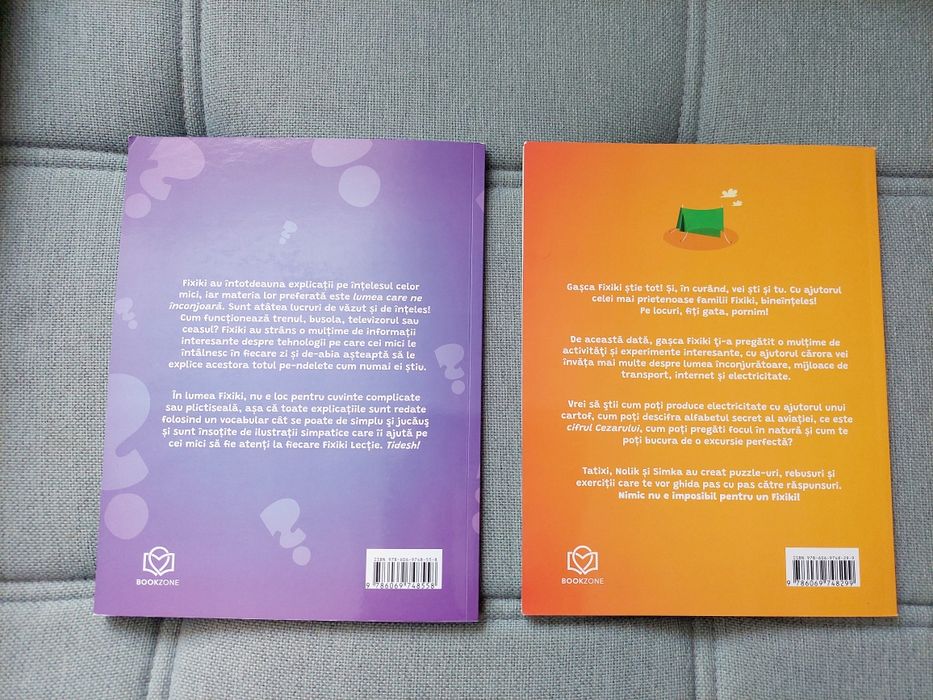 Set carte și caiet de activități copii Fixiki