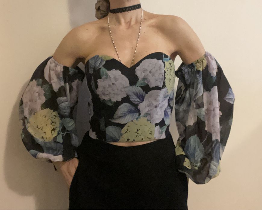 Бюстие BSB с прикачени ръкави