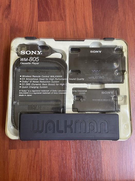 Walkman Sony WM 805 (casti wireless)