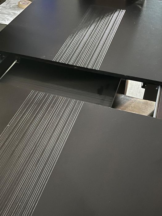 Masa living extensibila cu scaune Naturlich