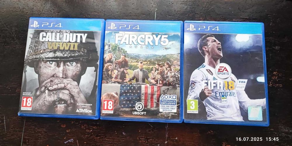 Игри за PS4 - 3 броя