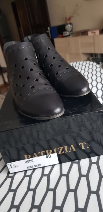 Botine piele naturală, made in Italy