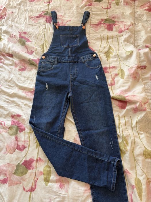 Детски дънков гащеризон Denim Co., размер 11-12 г. / 152 см
