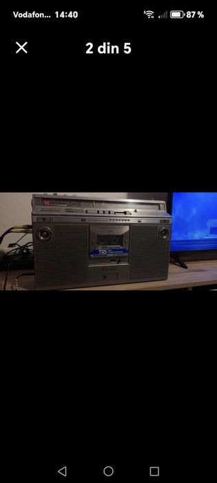 Radiocasetofon Panasonic original că Nou