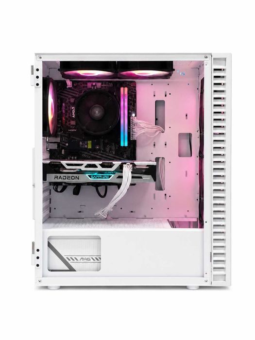 Гаранция! Геймърски компютър! RX 6700XT 12GB, Ryzen 5 5600, 16GB RAM