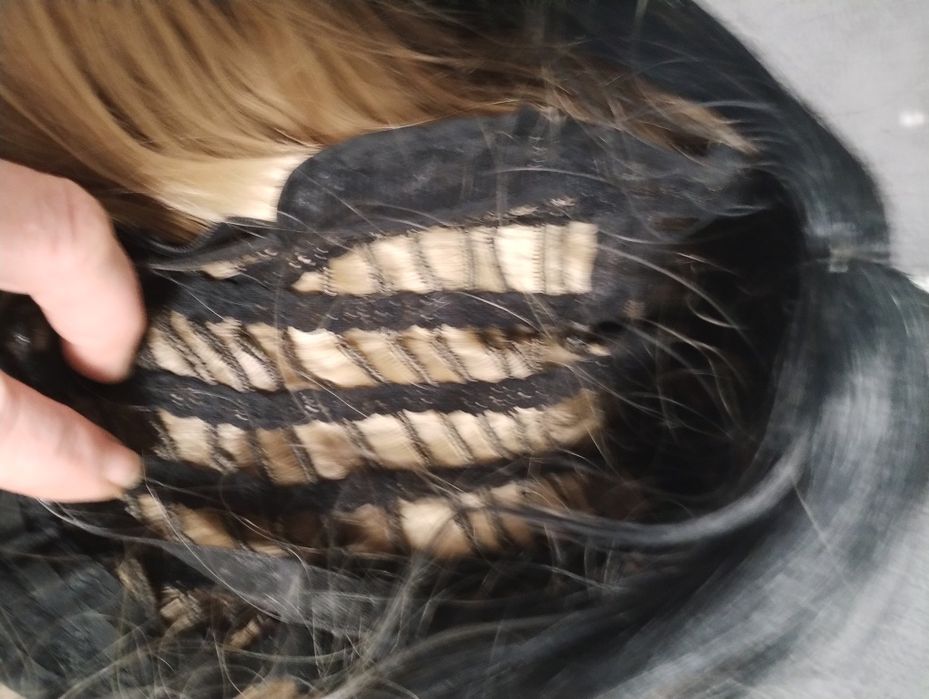 Perucă blonda lunga