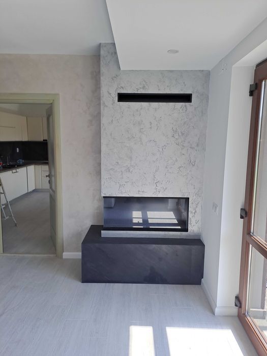 Renovare/finisaje interioare, aplicare vopsea cu efecte decorative