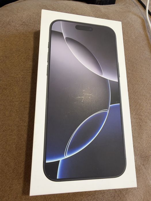 iPhone 16 Pro Max, 256GB, Black Titanium