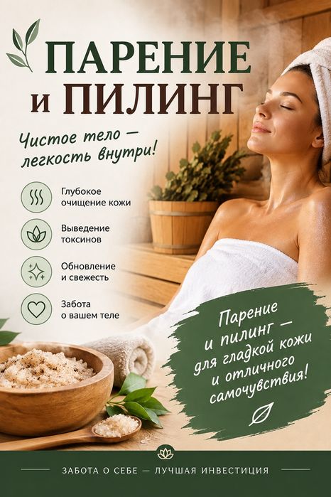 Парение и пилинг