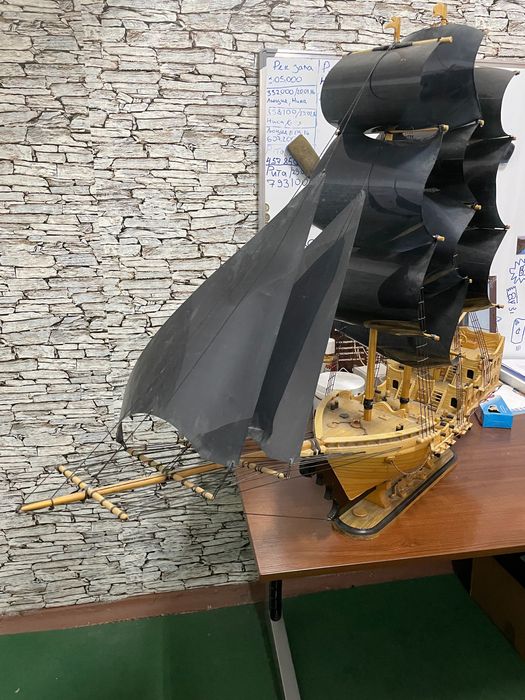 Корабль ручная работа