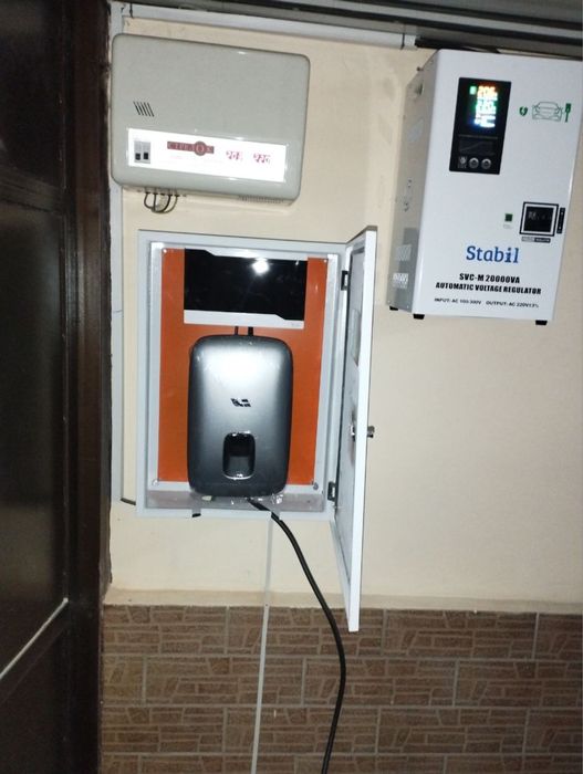 7kwt зарядка установка, сервис и диагностика  
Подключение 220В и