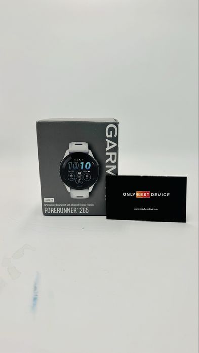 Garmin Forerunner 265 AMOLED White