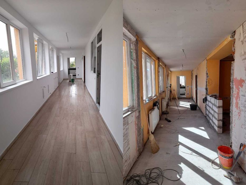 Executam lucrari de amenajari interioare si exterioare !