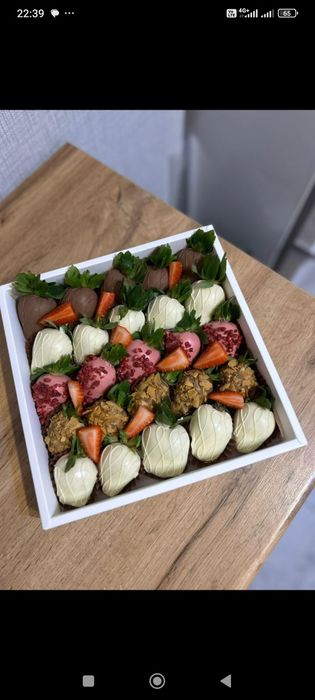 Клубника в шоколаде Алматы Круглосуточно