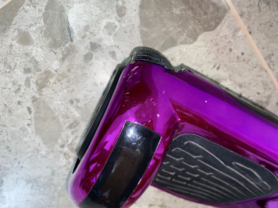 Hoverboard Z1+ Mov Metalizat - Lumini & Bluetooth, Rar utilizat