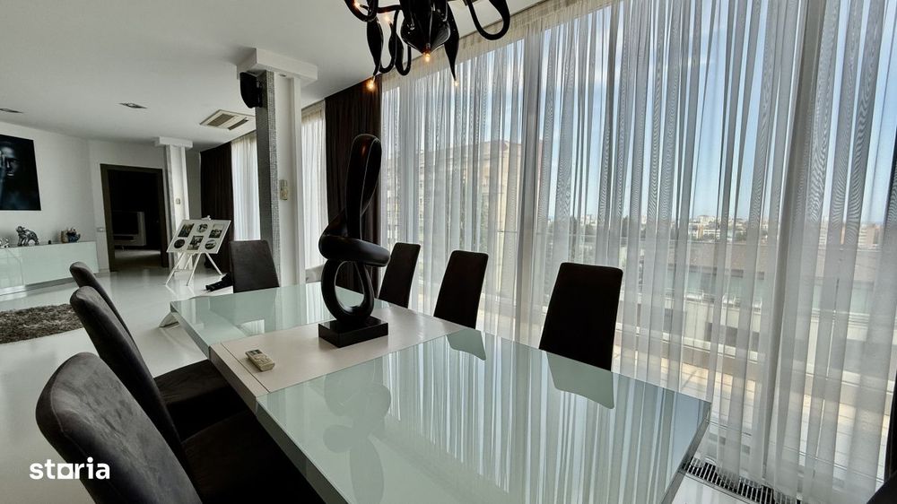 Penthouse UNIC 204 mp totali in Tomis Nord Constanta mobilat si utilat
