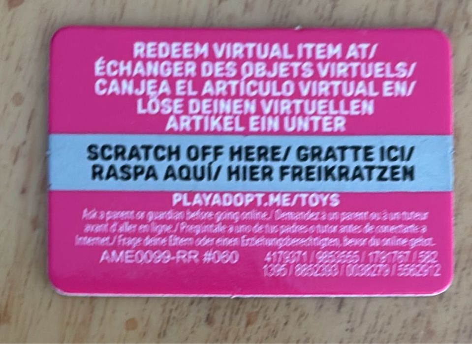 Игрушка adopt me roblox