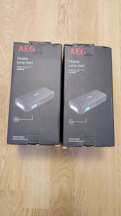 Vând Jump Starter AEG MOBILE / 15 Robot pornire Auto  1500A+Powerbank NOU