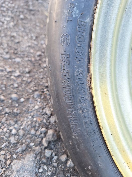 Субару-16цола-5/100-Резервна гума/патерица/