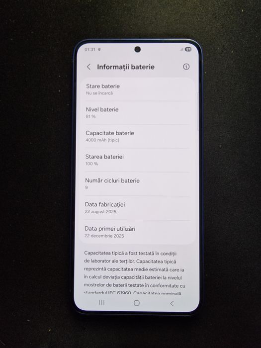 S25 256 NOU impecabil.