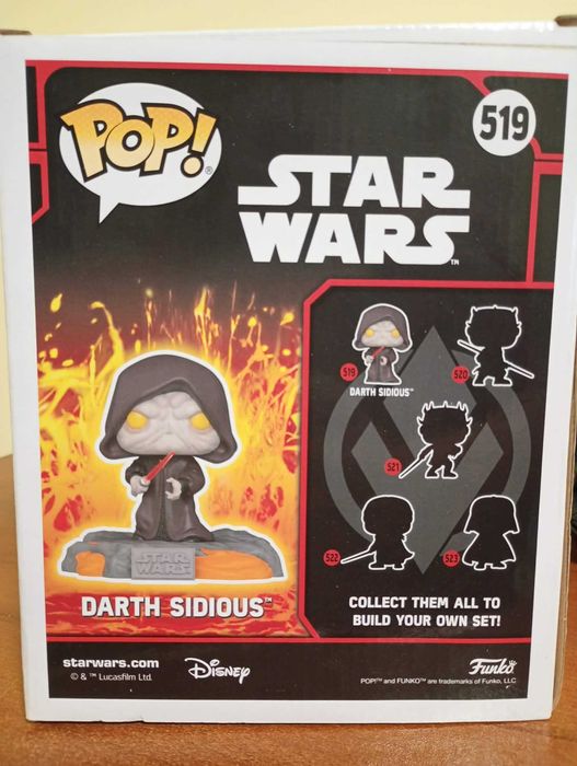 Funko Pop Darth Sidious Special Edition 519