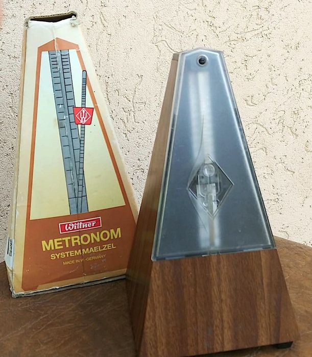 Wittner metronom mecanic vintage anii '70 cu clopoțel
