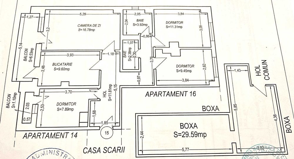 Apartament 4 camere Parc Faleză Medgidia, locuință spațioasă in locație centrală
