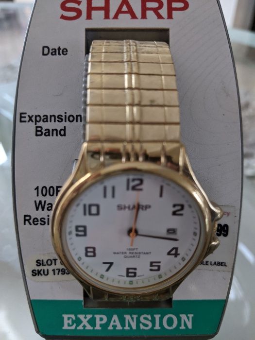 Ceas unisex Sharp nou gold