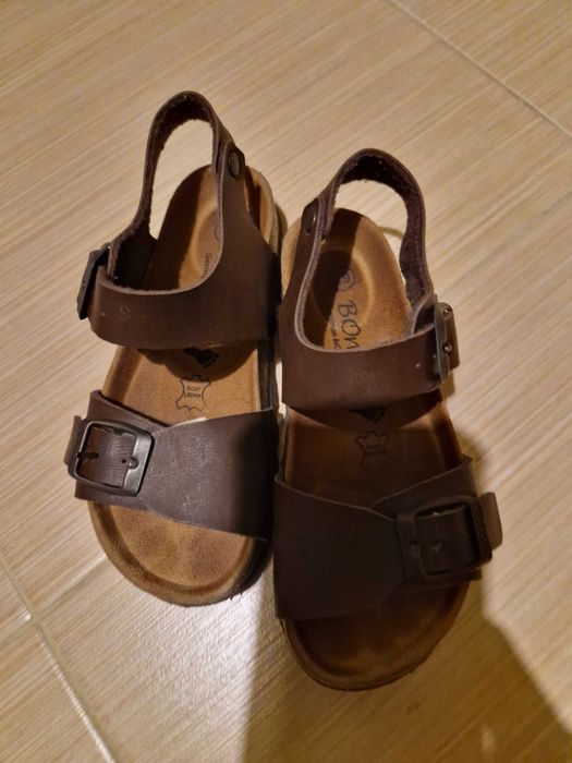 Кожени сандали за момче