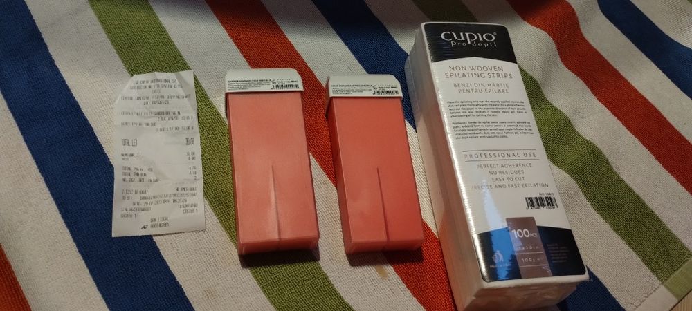 Produse de epilat pt piele sensibilă.