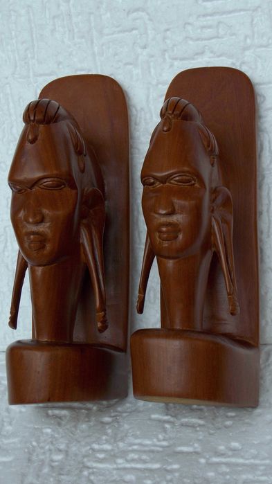 opritor carti raft biblioteca statueta sculptura lemn arta veche