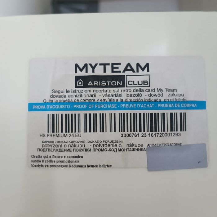 Centrala termică ariston clasa 24 kw defecta