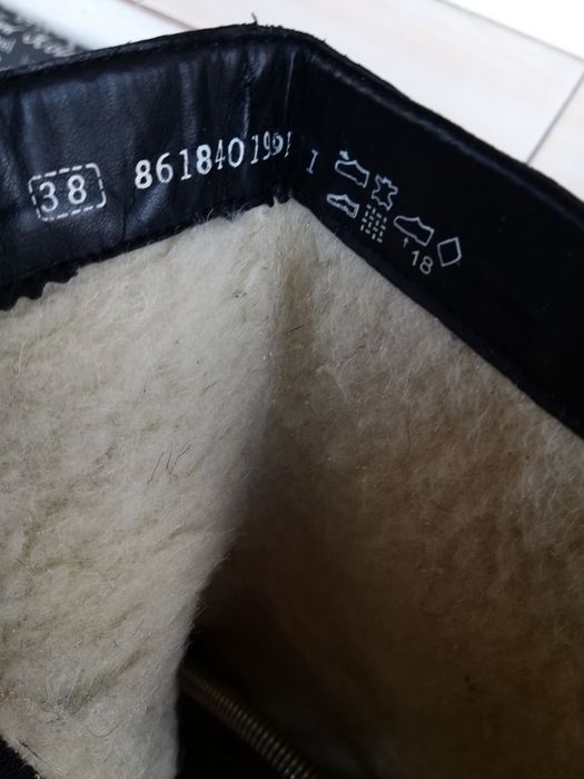 Cizme 3/4 piele/Rieke