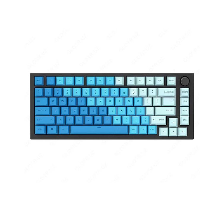 ^ Комплект кейкапов Glorious PBT Caribbean Ocean