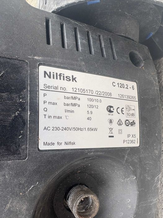 Водоструйка - Nilfisk 120 bar