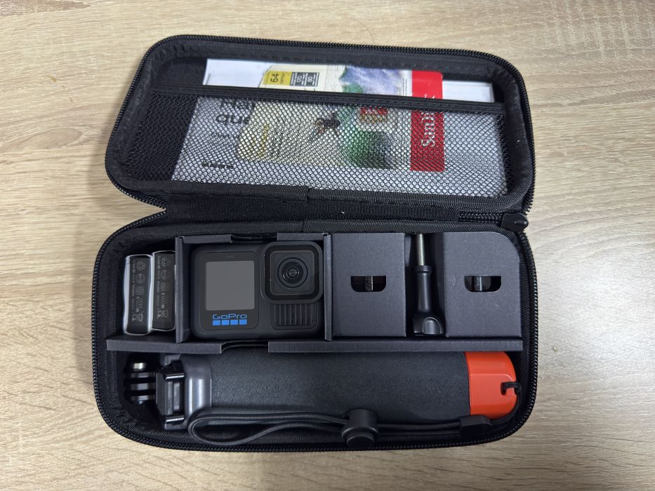 GoPro HERO13 Black 5.3K – Nouă, Kit Complet, 2 Baterii + Accesorii
