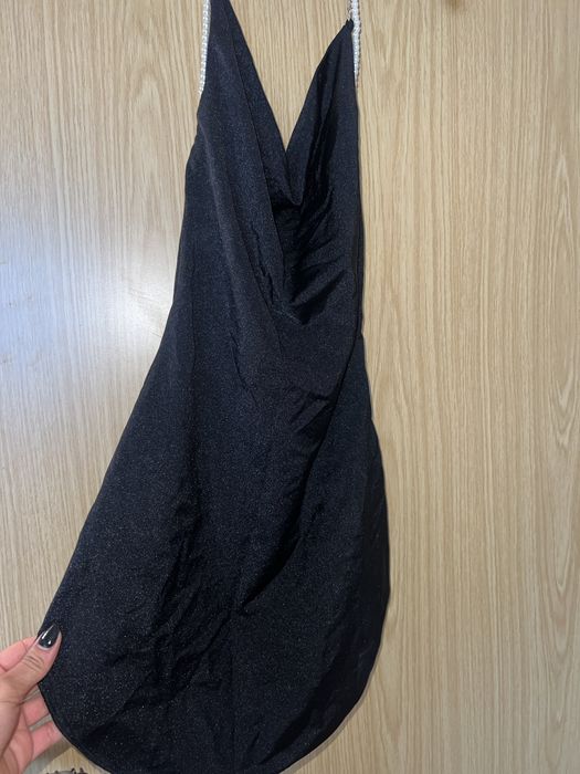 Секси къса рокля черна