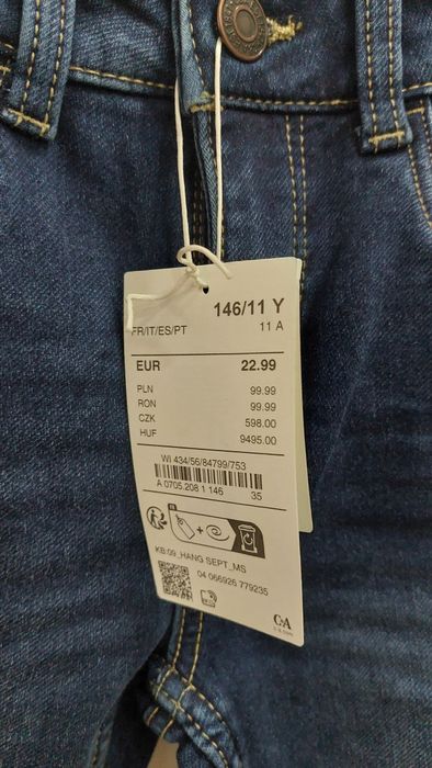 Pantaloni noi termo baieti 146 cm