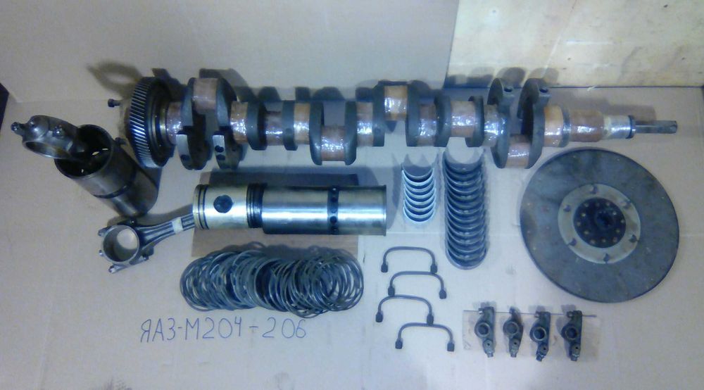 ЯАЗ-206 (база ЯАЗ-204) дизель на запчасти.