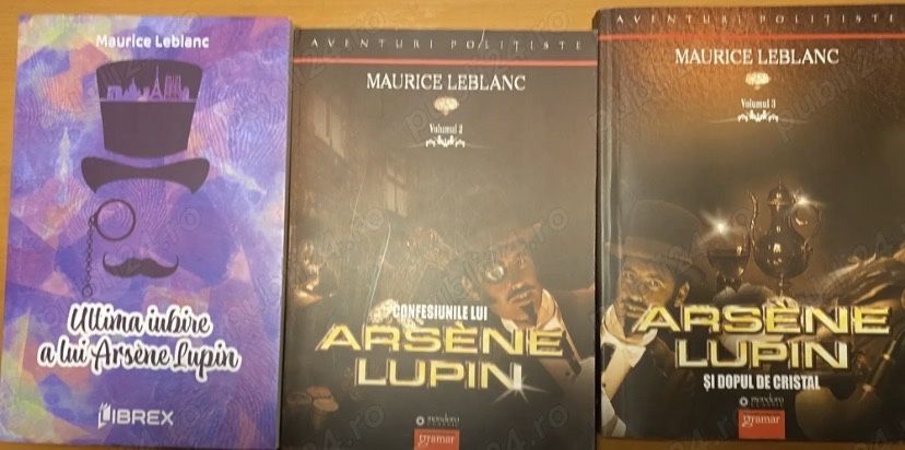 10 carti de Maurice Leblanc