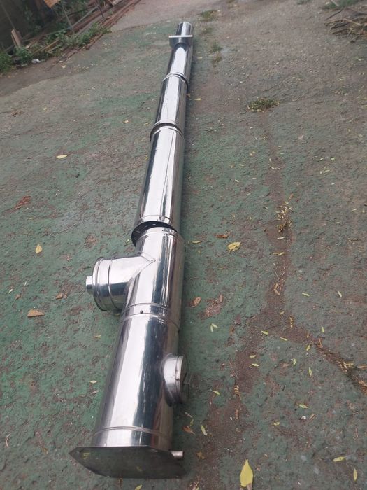 Coș de fum  inox 5 metri